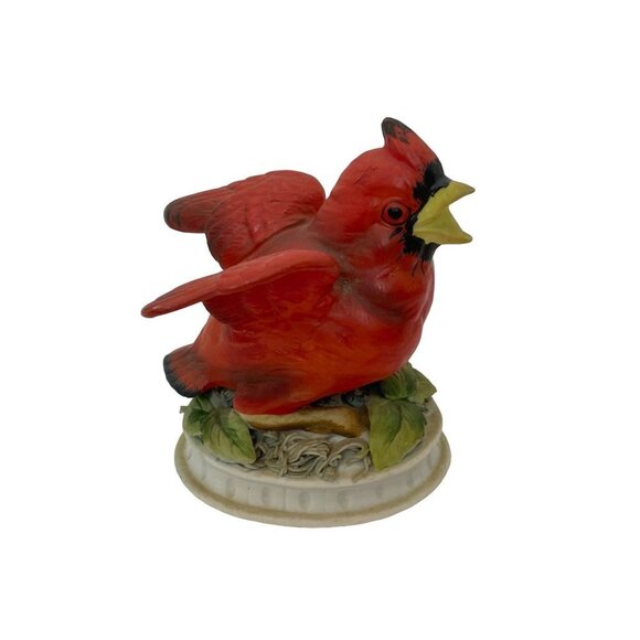 Vintage Lefton China Handpainted Red Cardinal KW1637 - Picture 5 of 6